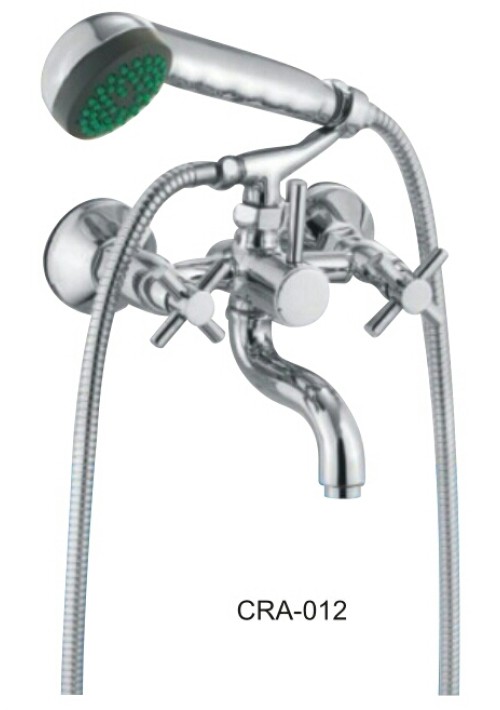 CROSSA SERIES / WALL MIXER WITH CRUTCH & HAND SHOWER